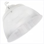 150W UFO LED High Bay With Reflector - 21,000 Lumens - 400W MH Equivalent - White Finish - 5000K
